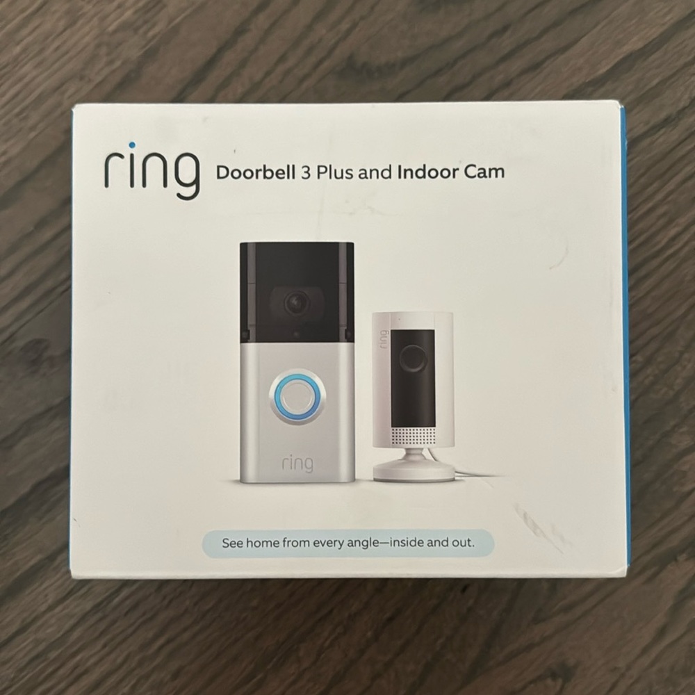 Ring Doorbell 3 Plus and Indoor Camera